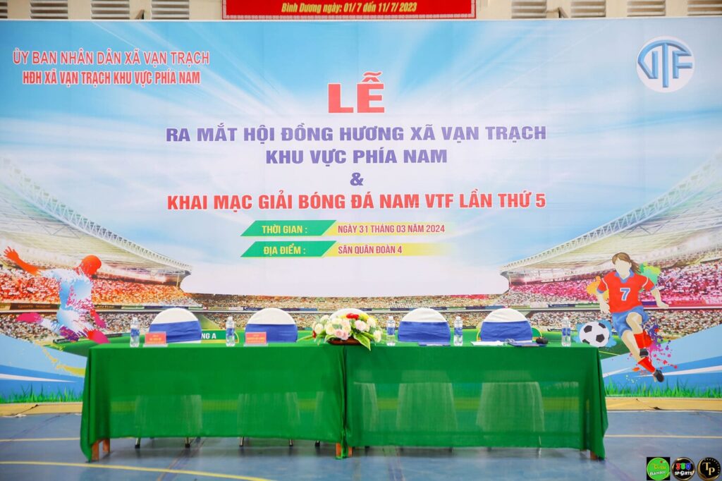 Hình ảnh Lễ Khai Mạc Giải Bóng Đá HĐH Vạn Trạch lần thứ 5