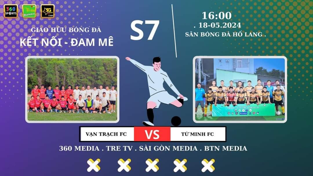 Giao lưu Bóng đá hội đồng hương Vạn Trạch - Hoàn lão 18/05/2024