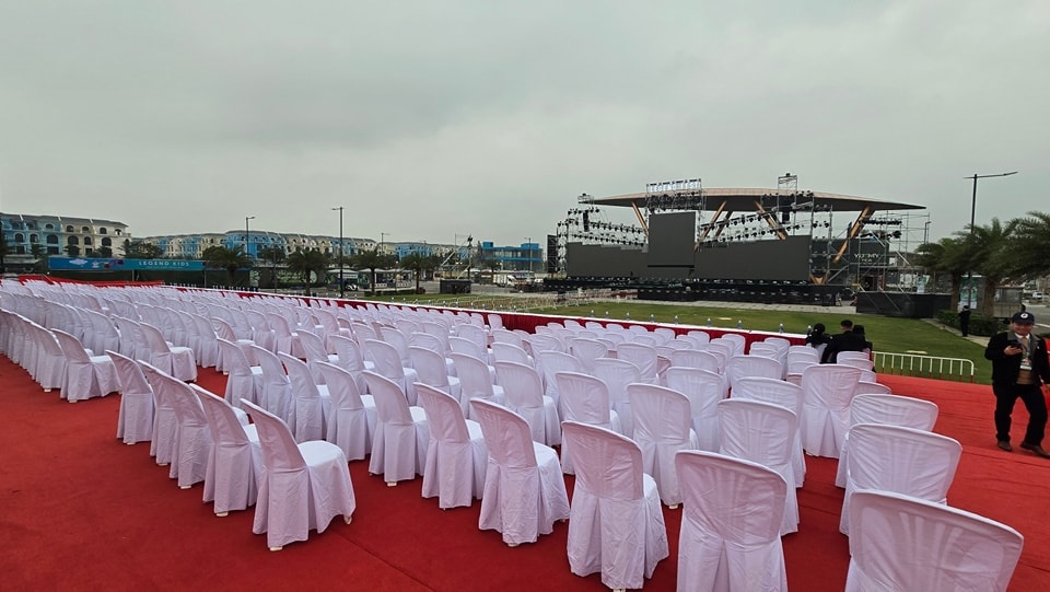 Quảng Bình sẵn sàng cho countdown và bắn pháo hoa chào 2025 3 Tại Khu đô thị Bảo Ninh 1 cũng sẽ tổ chức chương trình chào đón năm mới 2025. Ảnh: Regal Legend Đồng Hới
